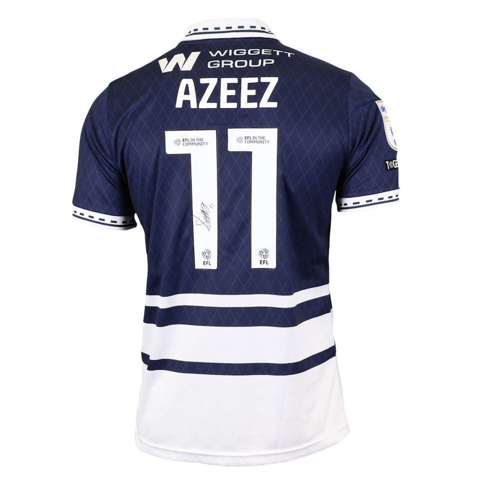 Femi Azeez Millwall shirt