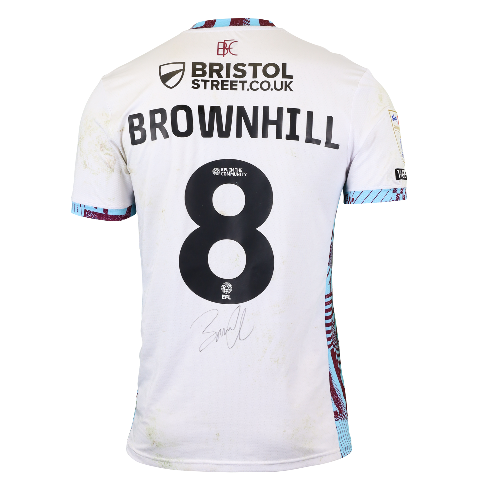 Josh Brownhill Burnley shirt