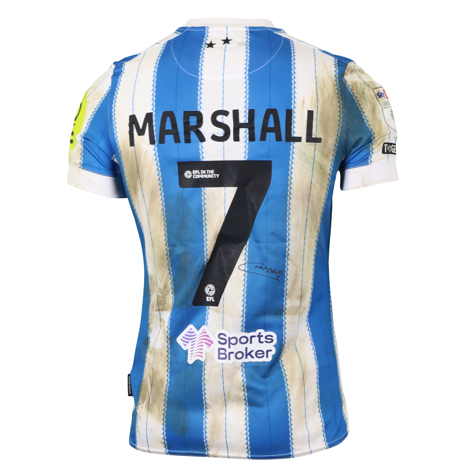 Callum Marshall Huddersfield Town shirt