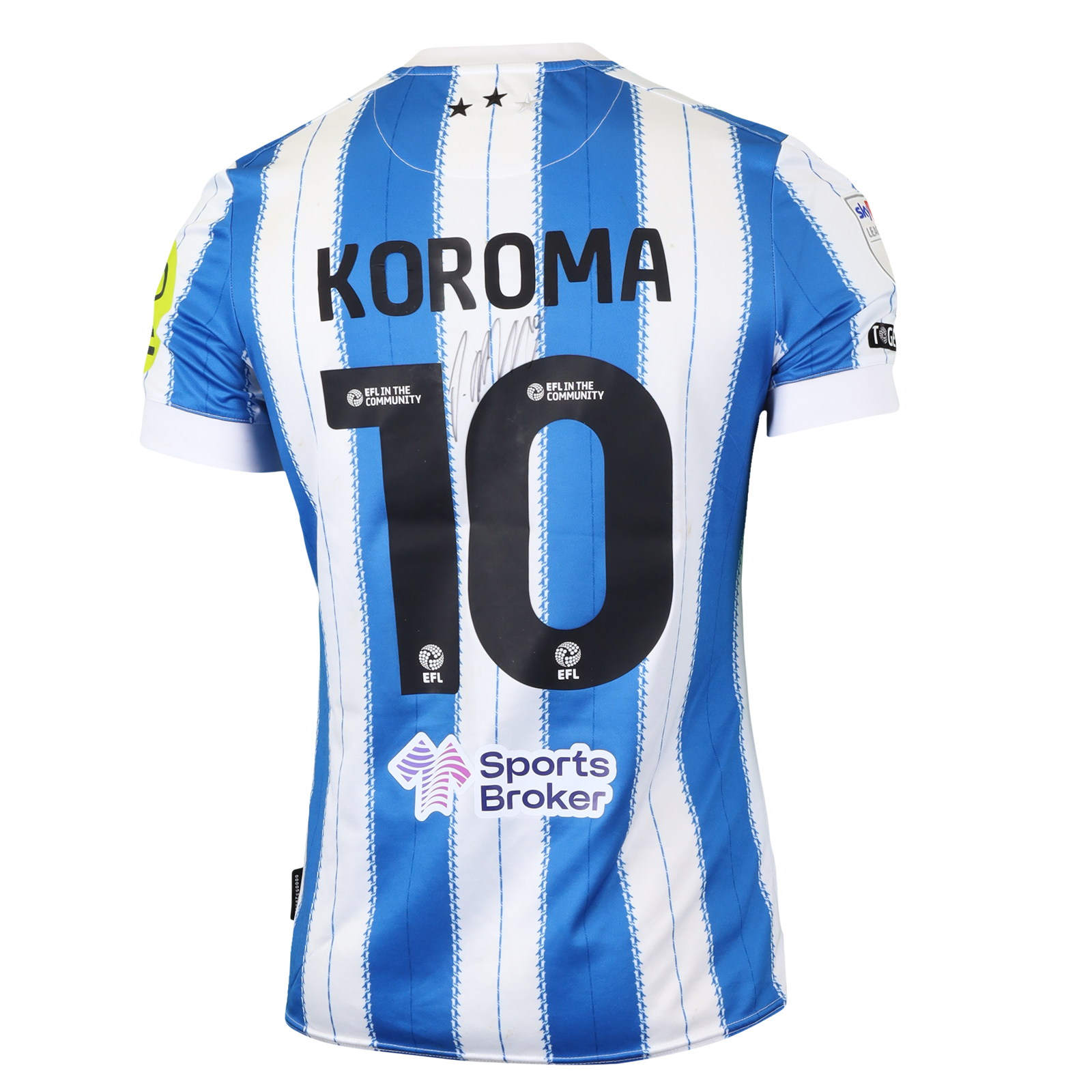 Josh Koroma  Huddersfield Town shirt