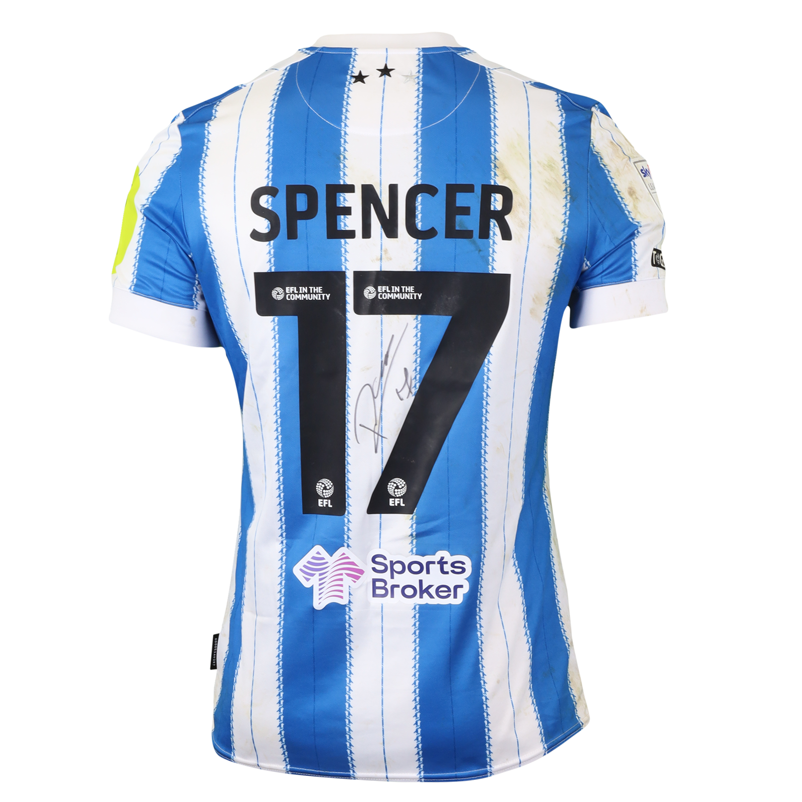 Brodie Spencer Huddersfield Town shirt