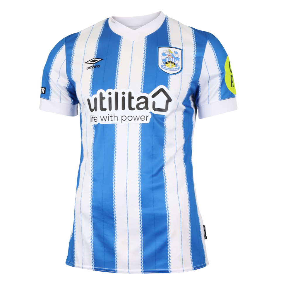 Tawanda Chirewa Huddersfield Town jersey