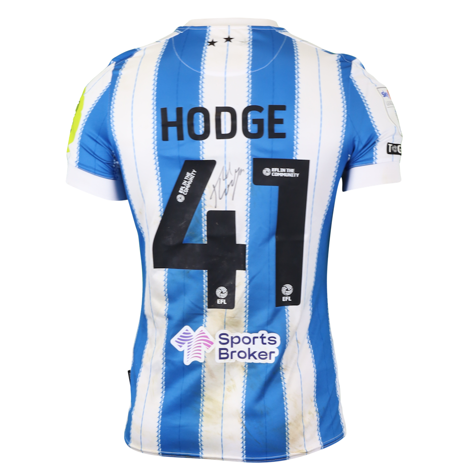 Joseph Hodge Huddersfield Town shirt