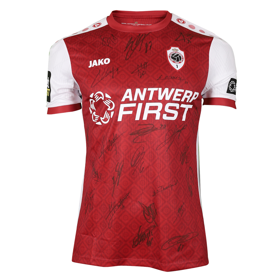 Squad Signed Shirt Home 