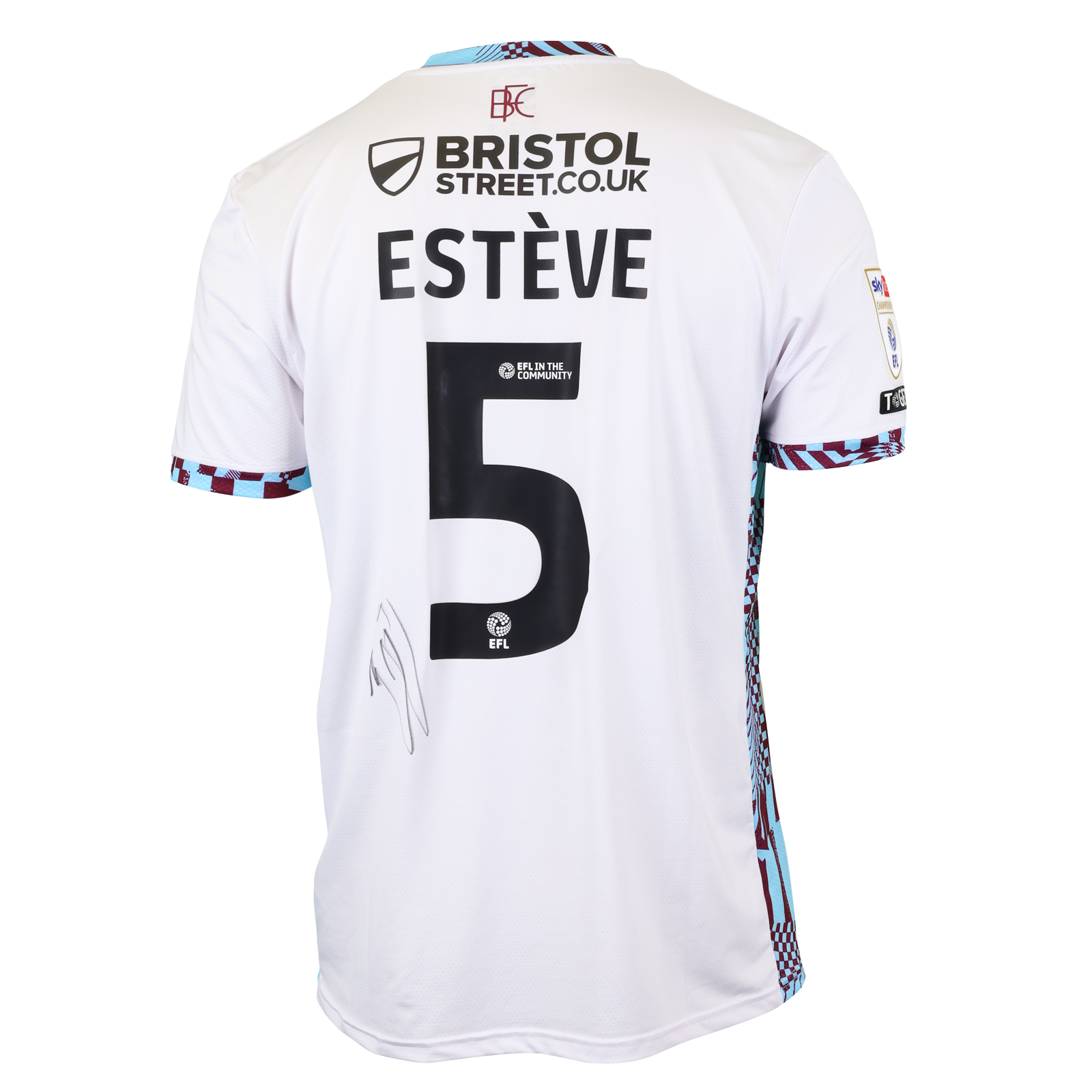 Maxime Esteve Burnley shirt