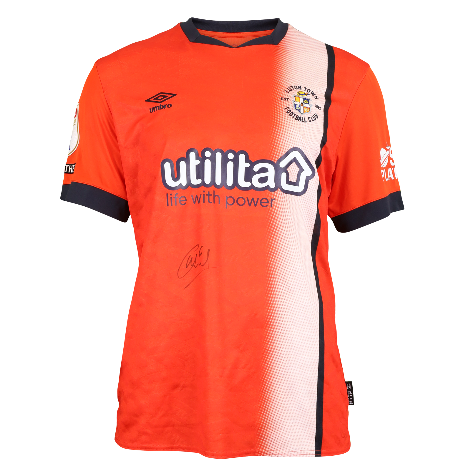 Mark Mcguinness Luton Town shirt
