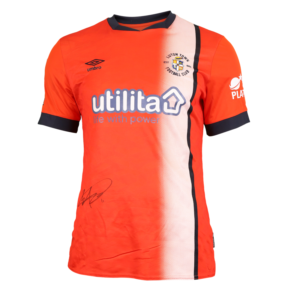 Elijah Adebayo Luton Town shirt
