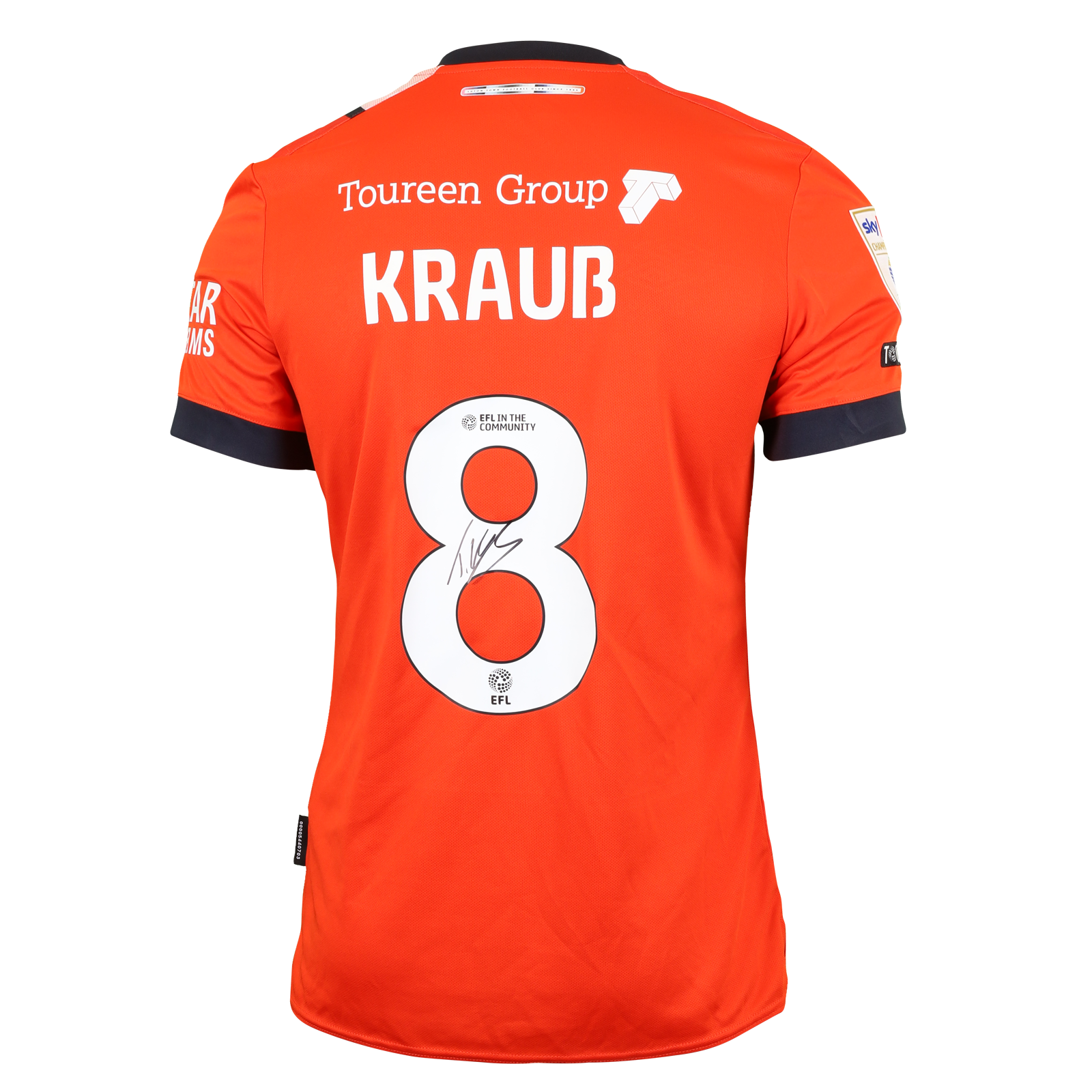 Tom Krauß Luton Town shirt