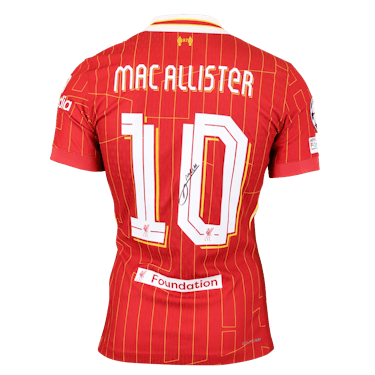 Shirt van Alexis Mac Allister Liverpool