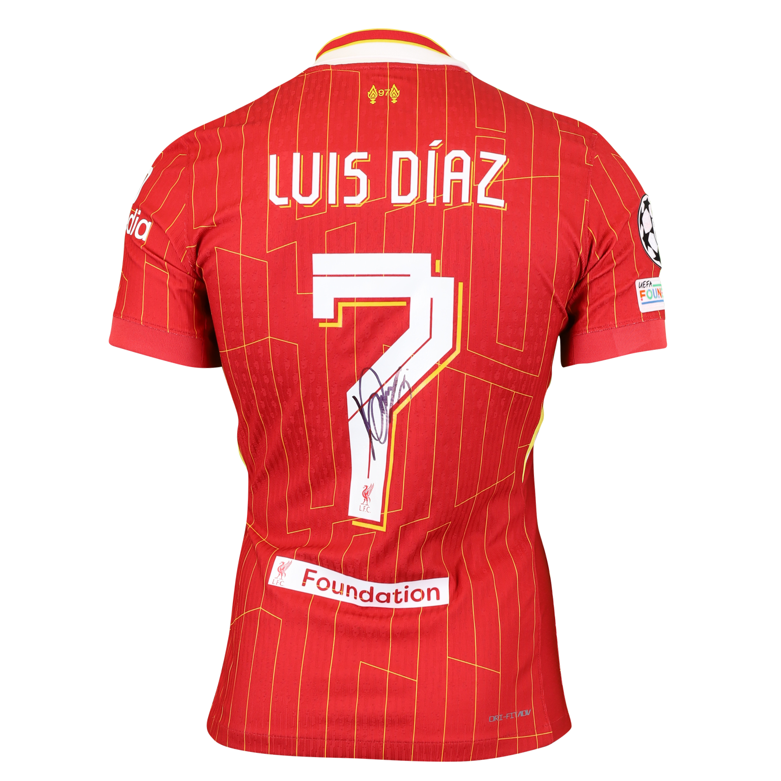 Luis Díaz Liverpool shirt