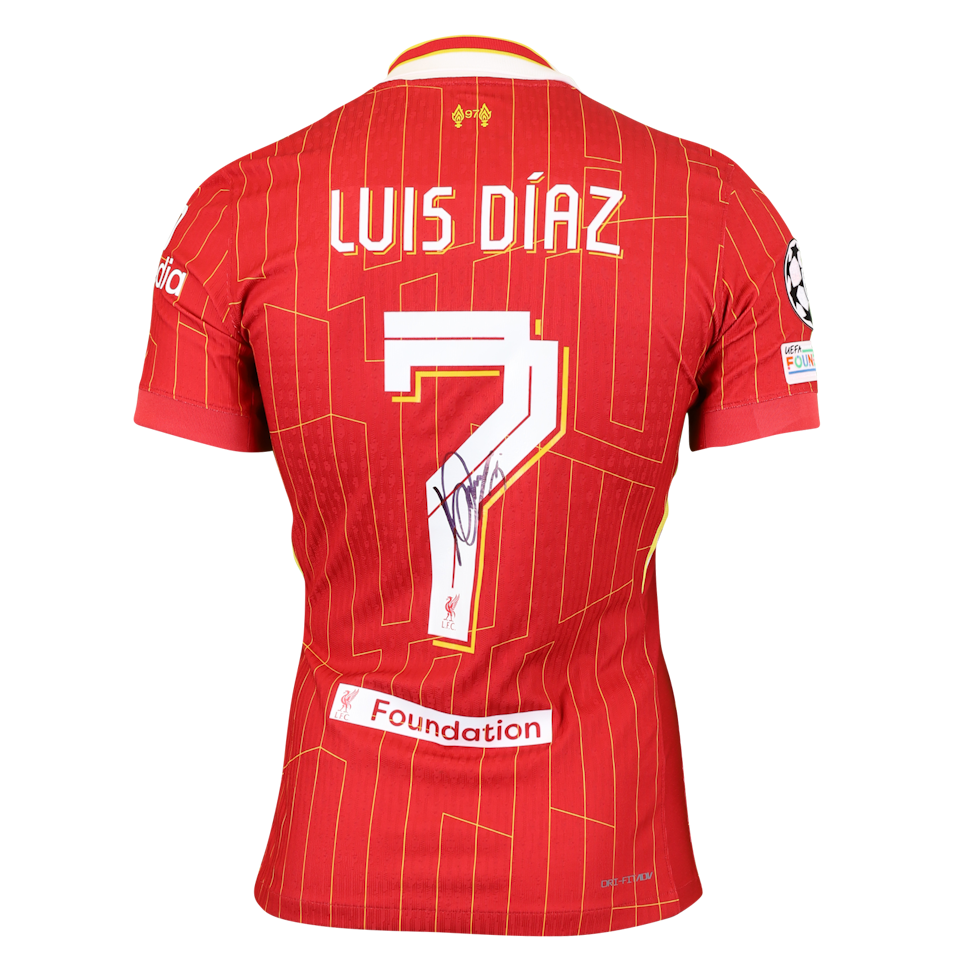Luis Díaz Liverpool shirt