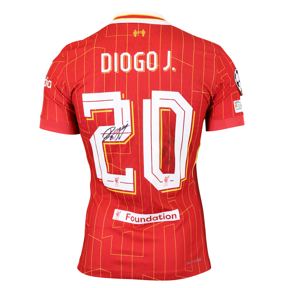 Diogo Jota Liverpool shirt
