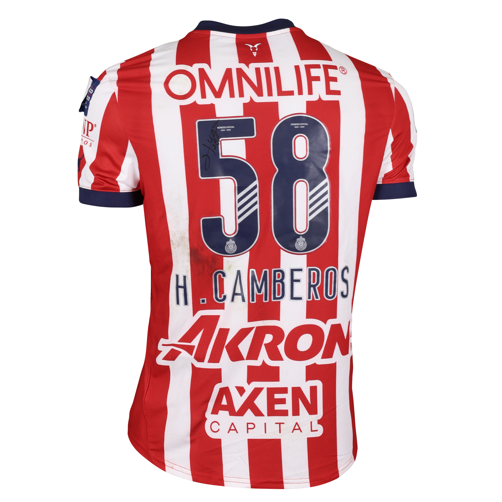 Hugo Camberos Figueroa Chivas Guadalajara shirt