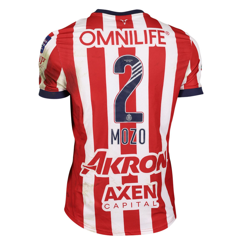 来自Chivas Guadalajara的Alan Mozo Rodríguez球衣