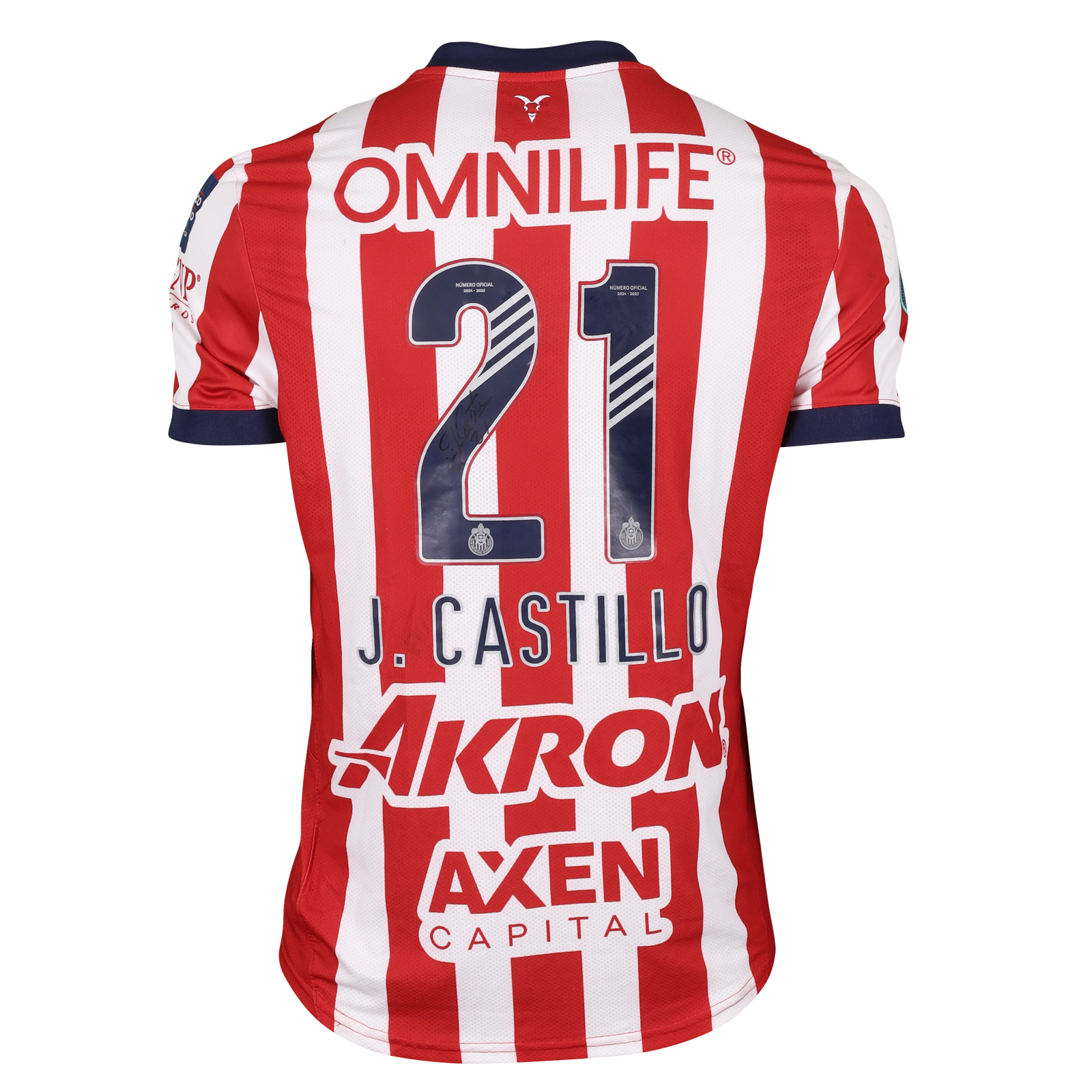 José Castillo Pérez Chivas Guadalajara shirt