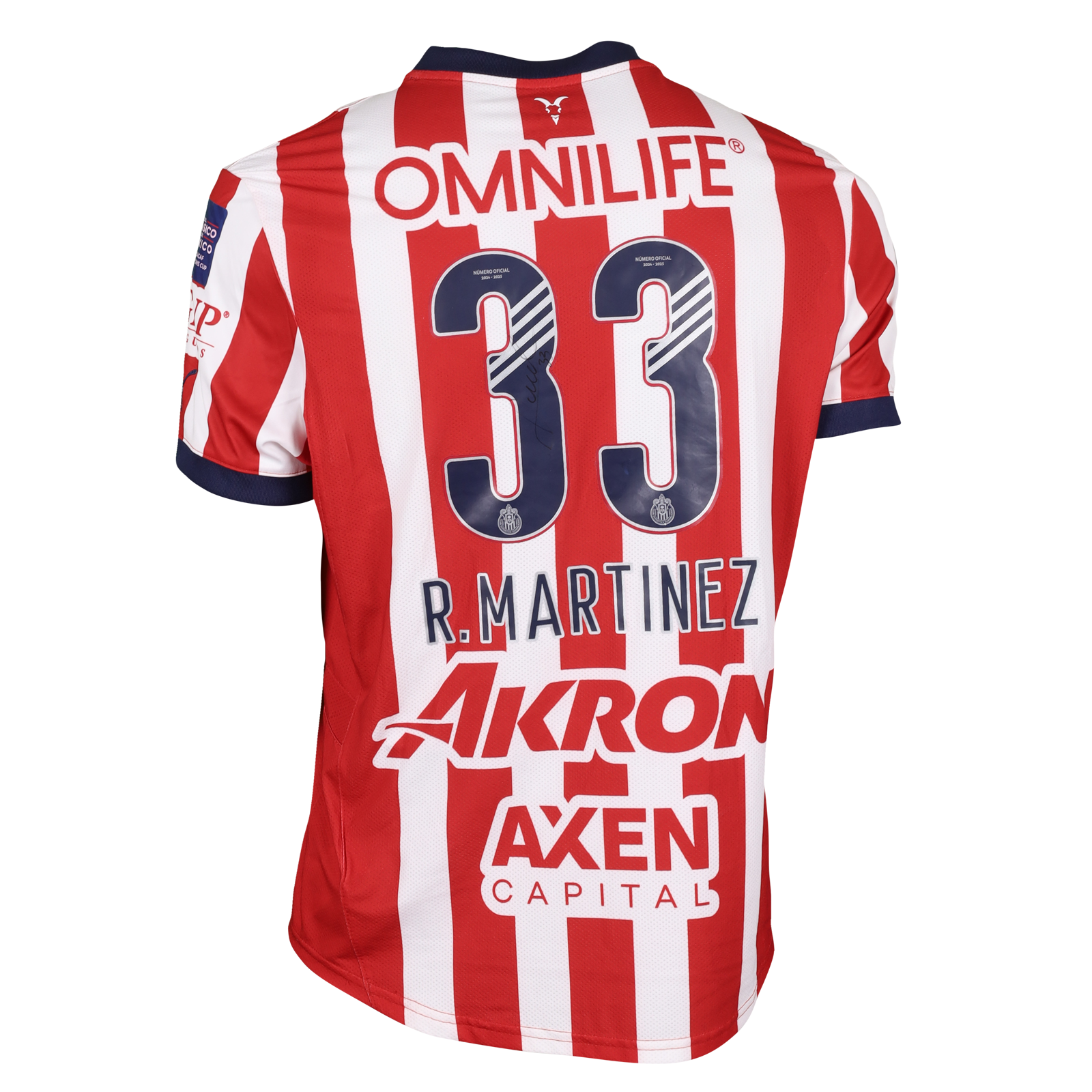 Raúl Alejandro Martínez Ruiz Chivas Guadalajara shirt