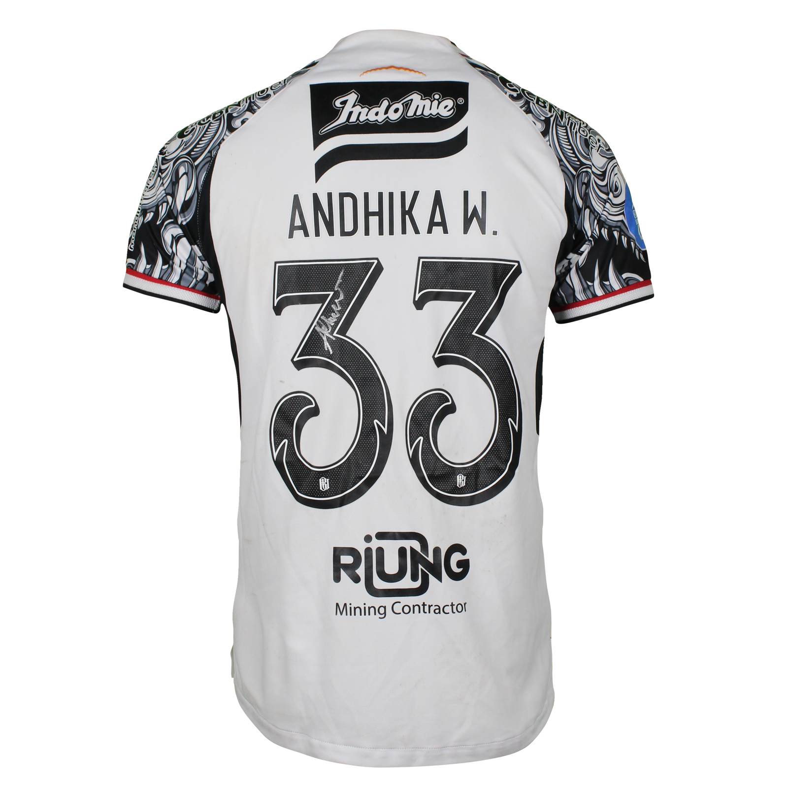 I Made Andhika Wijaya Pradana Widjaya Bali United shirt