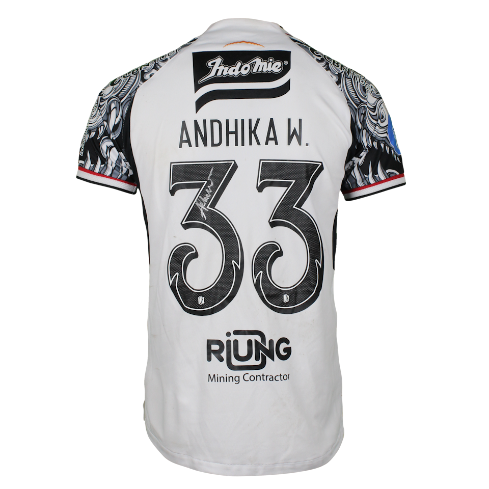 I Made Andhika Wijaya Pradana Widjaya Bali United shirt
