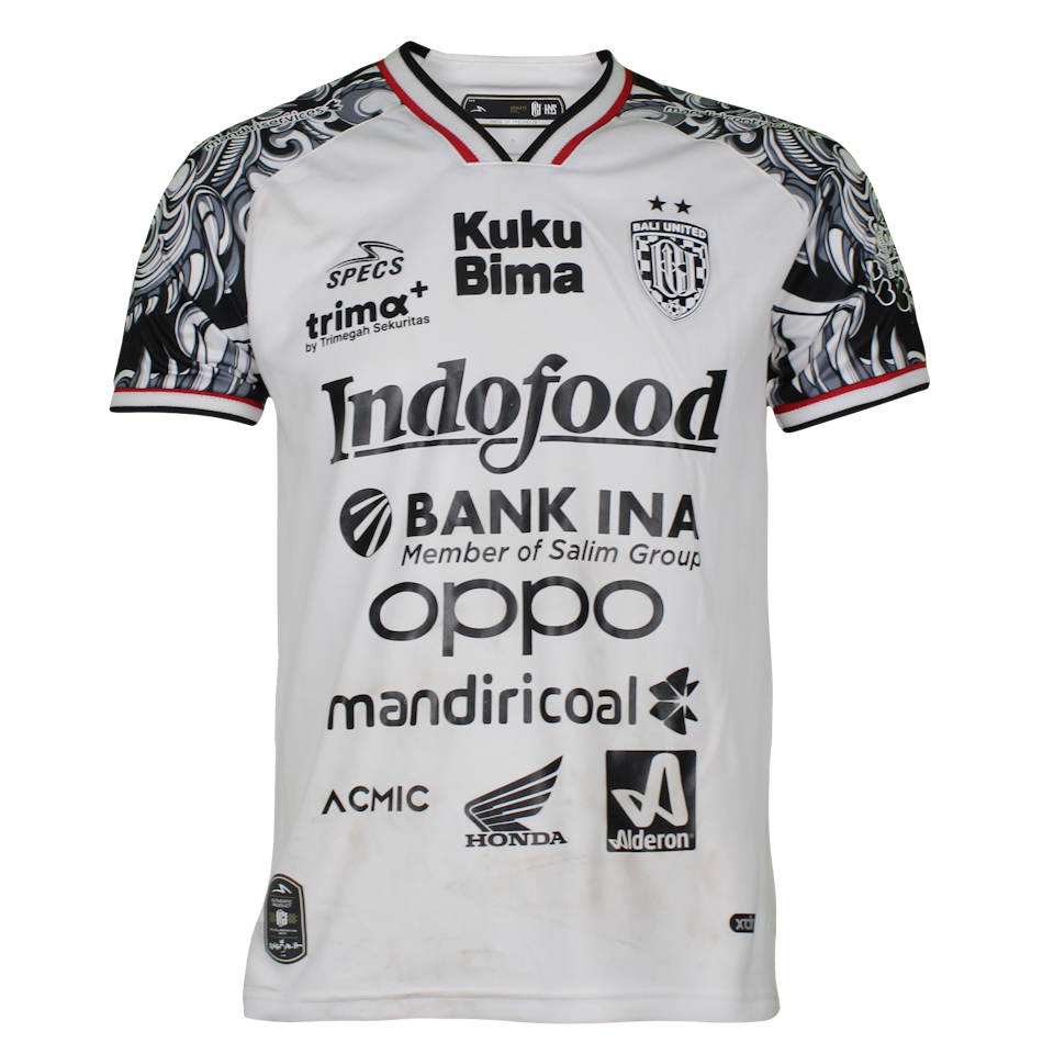 I Made Andhika Wijaya Pradana Widjaya Bali United shirt
