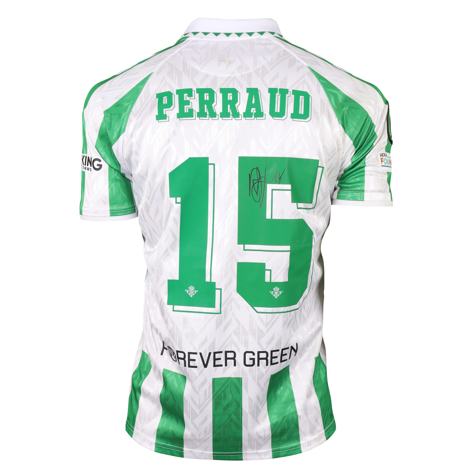 Romain Perraud Real Betis shirt