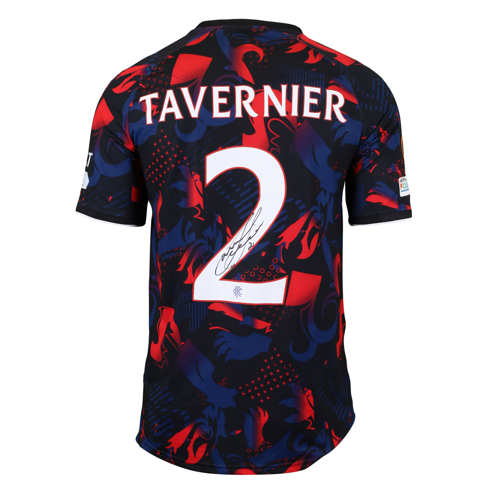 James Tavernier Rangers shirt