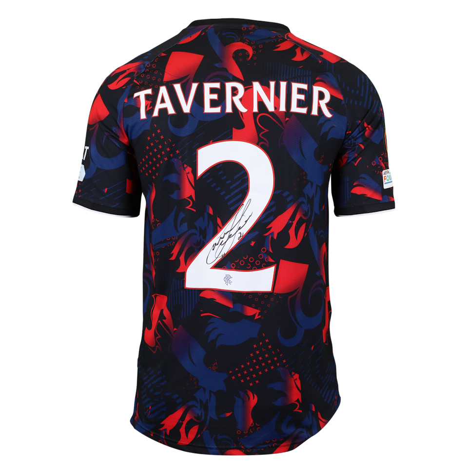 James Tavernier Rangers shirt