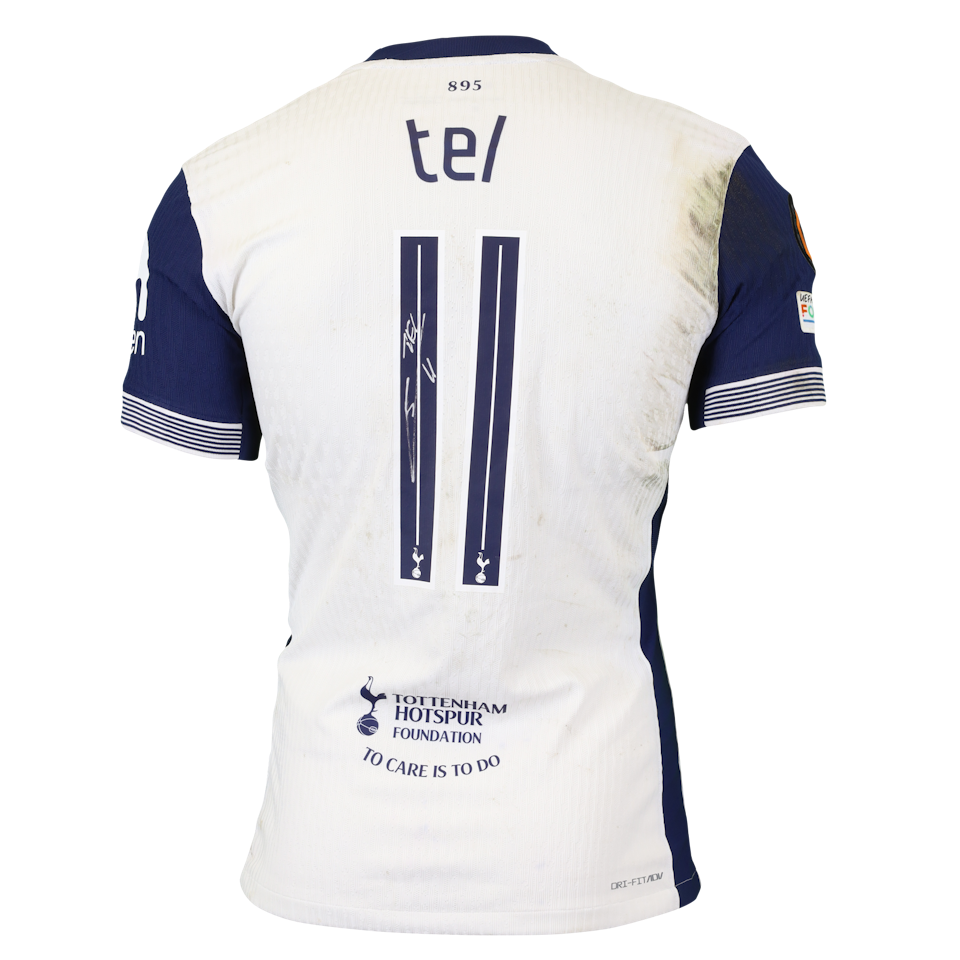 Mathys Tel Tottenham Hotspur shirt