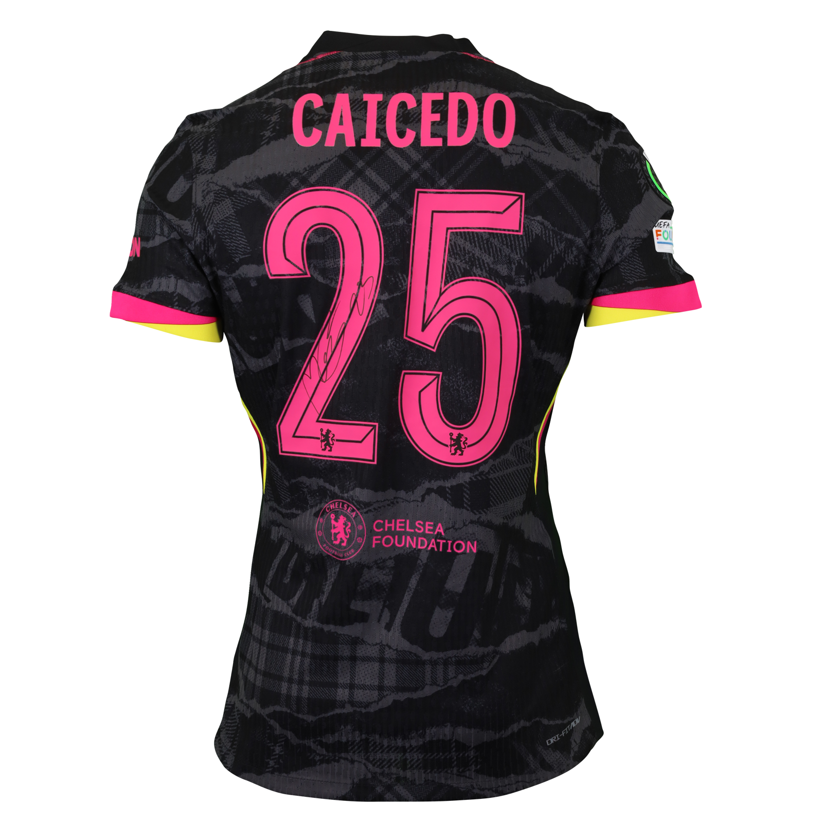 Moisés Caicedo Chelsea shirt