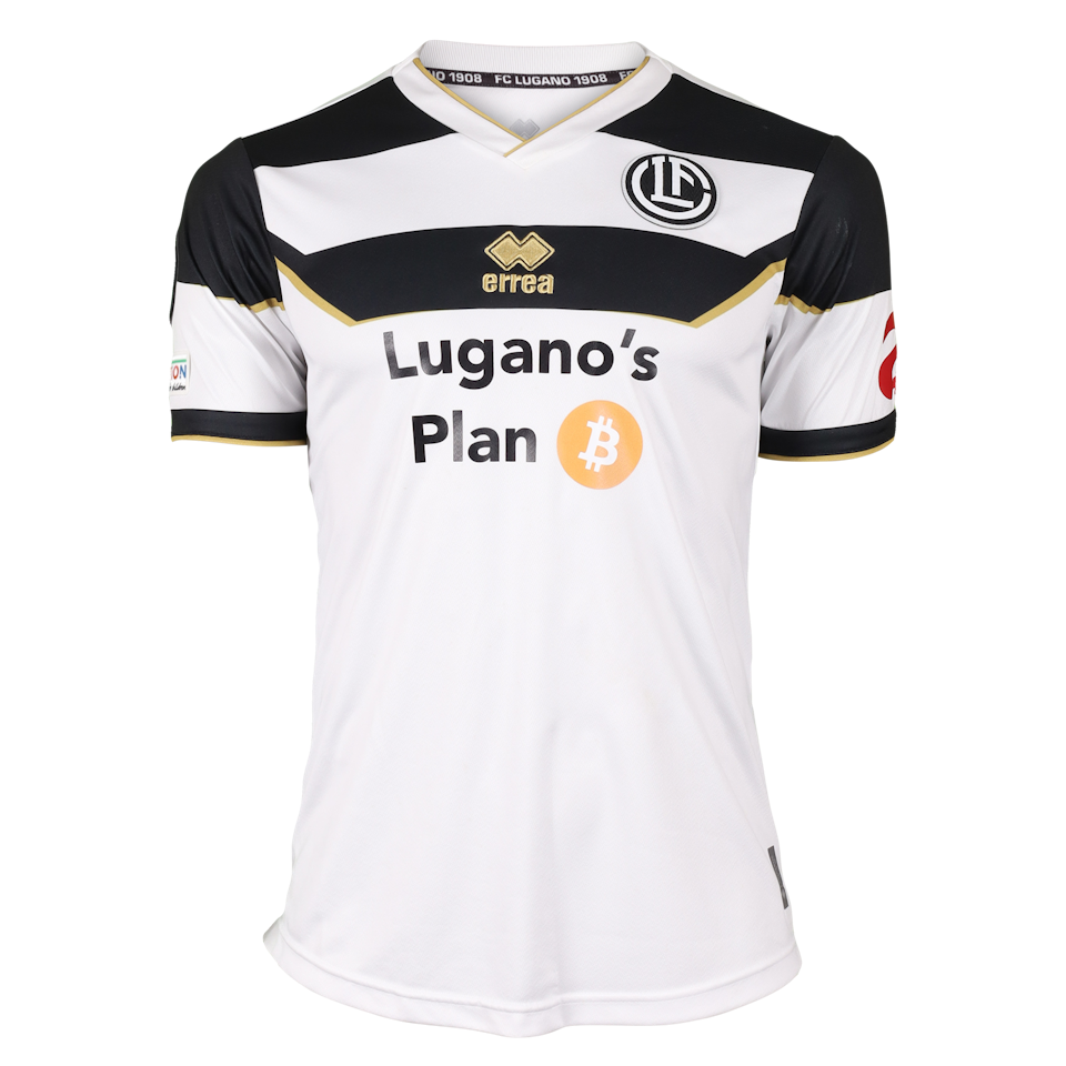 来自FC Lugano的Mattia Zanotti球衣