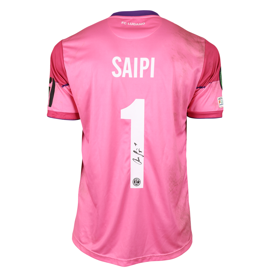 Amir Saipi FC Lugano shirt