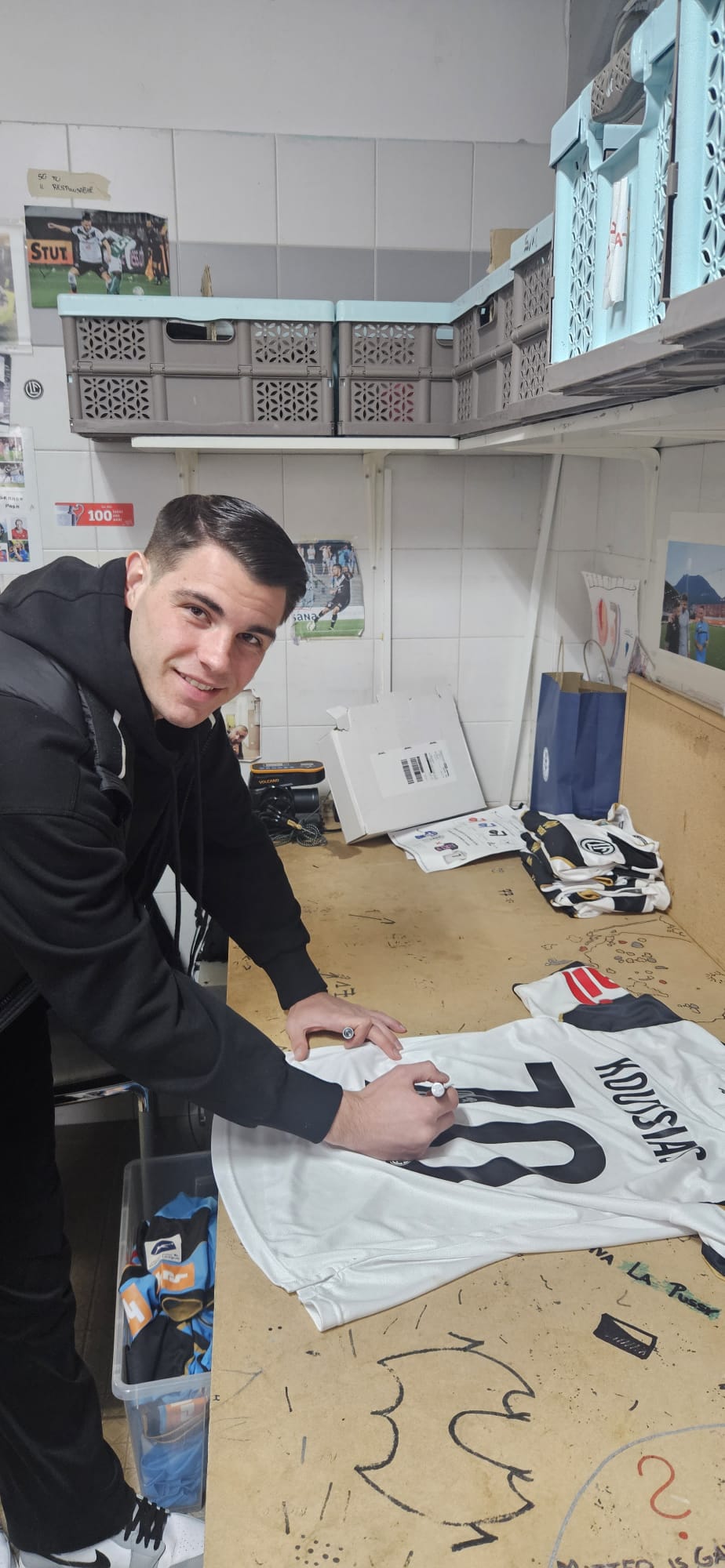 Georgios Koutsias FC Lugano shirt