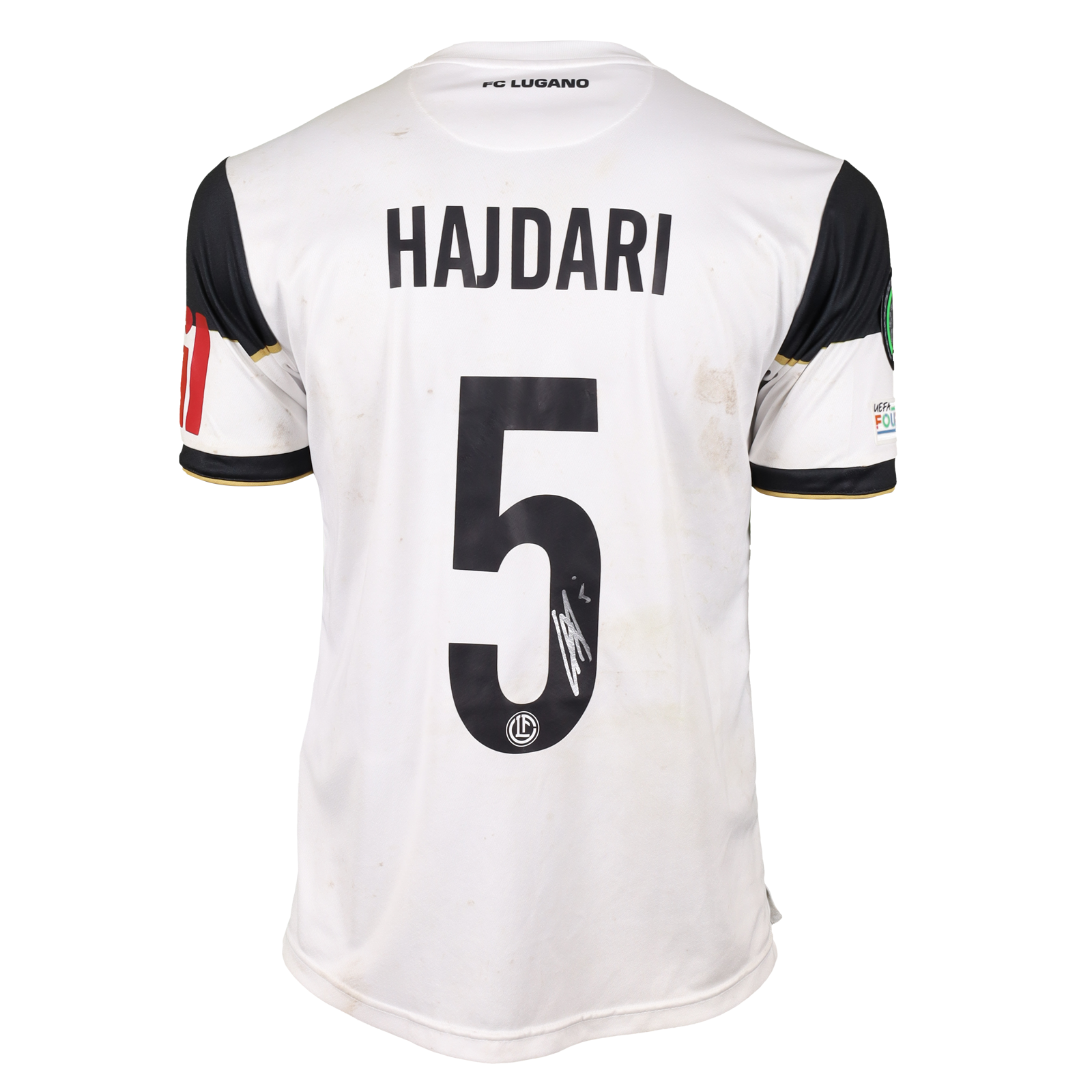Albian Hajdari FC Lugano shirt