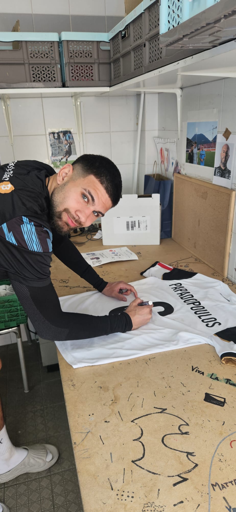 Antonios Papadopoulos FC Lugano shirt