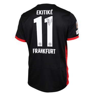Eintracht Frankfurt 팀의 Hugo Ekitike 셔츠