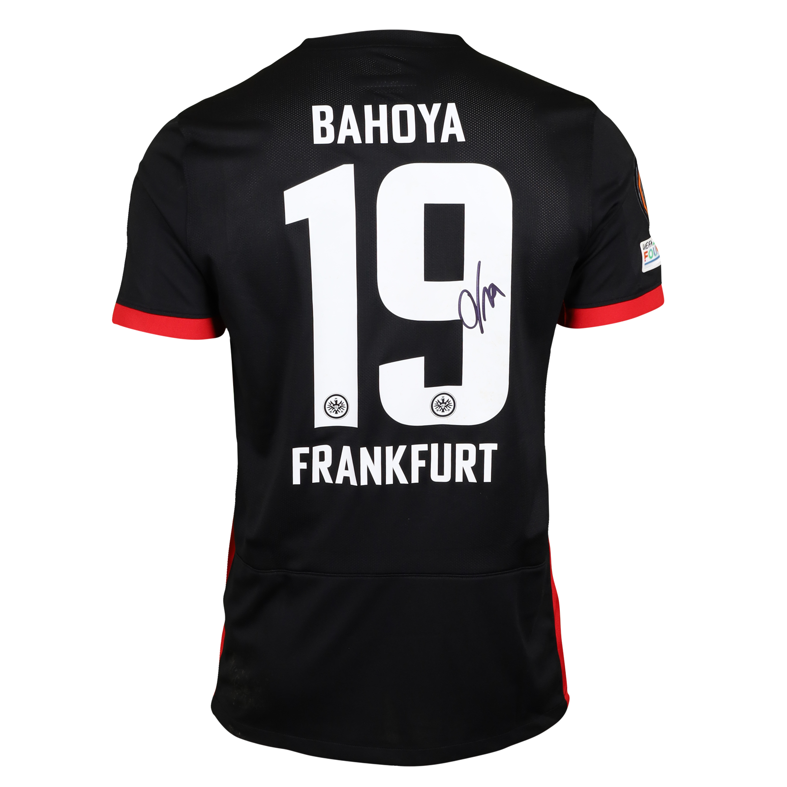 Jean-Matteo Bahoya Eintracht Frankfurt shirt