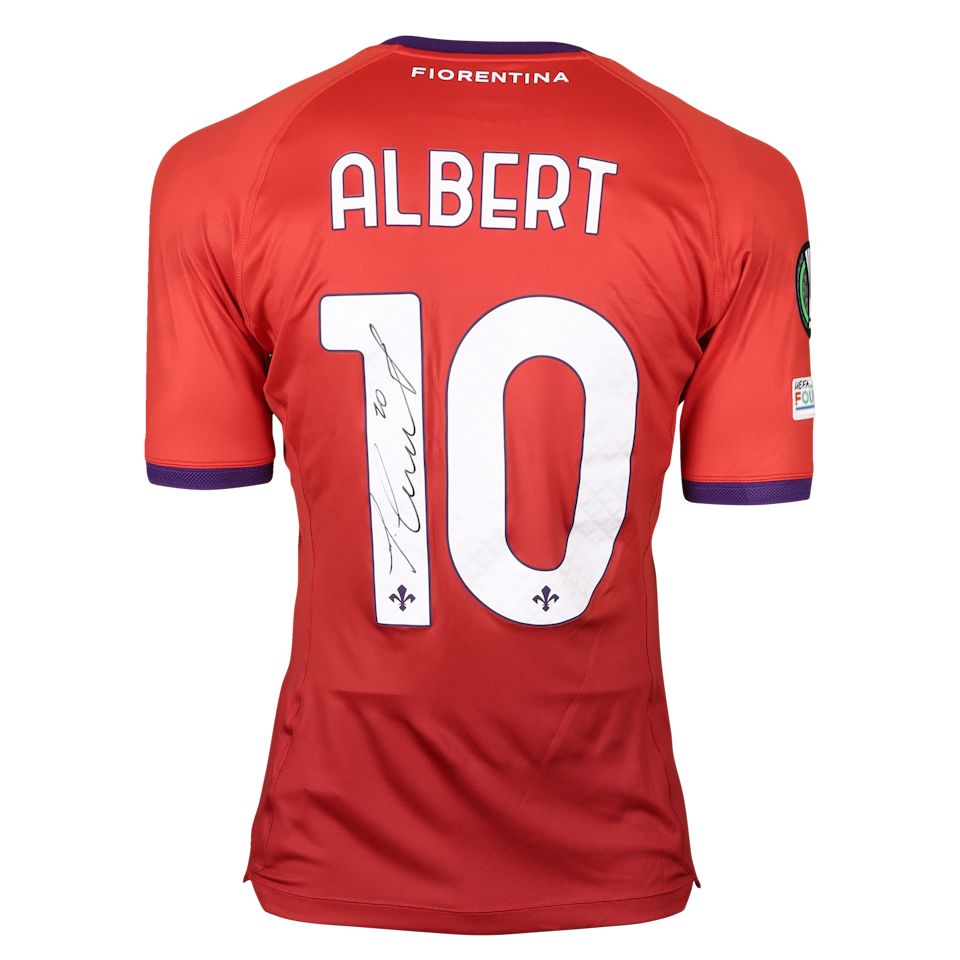 来自Fiorentina的Albert Gudmundsson球衣