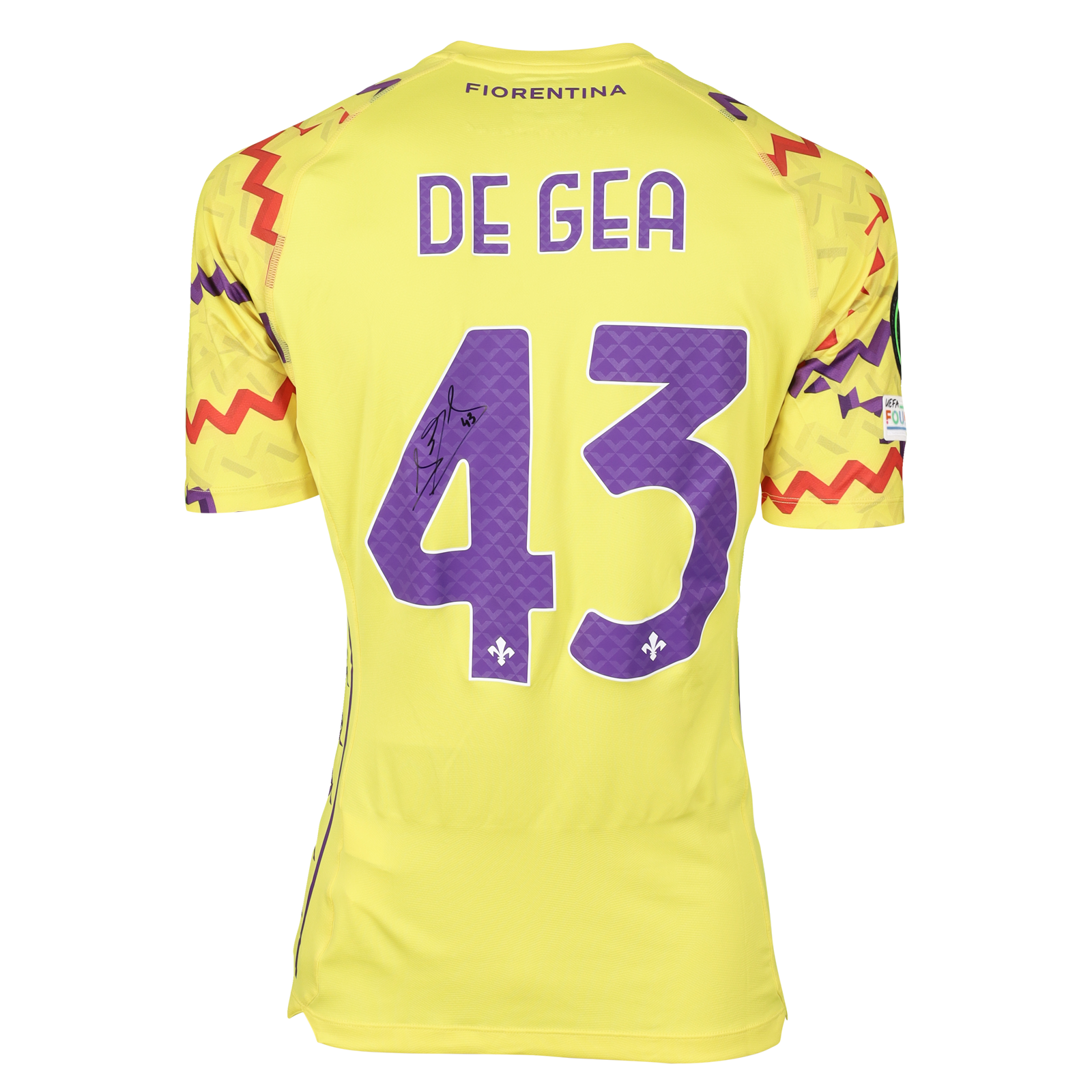 David de Gea ACF Fiorentina shirt