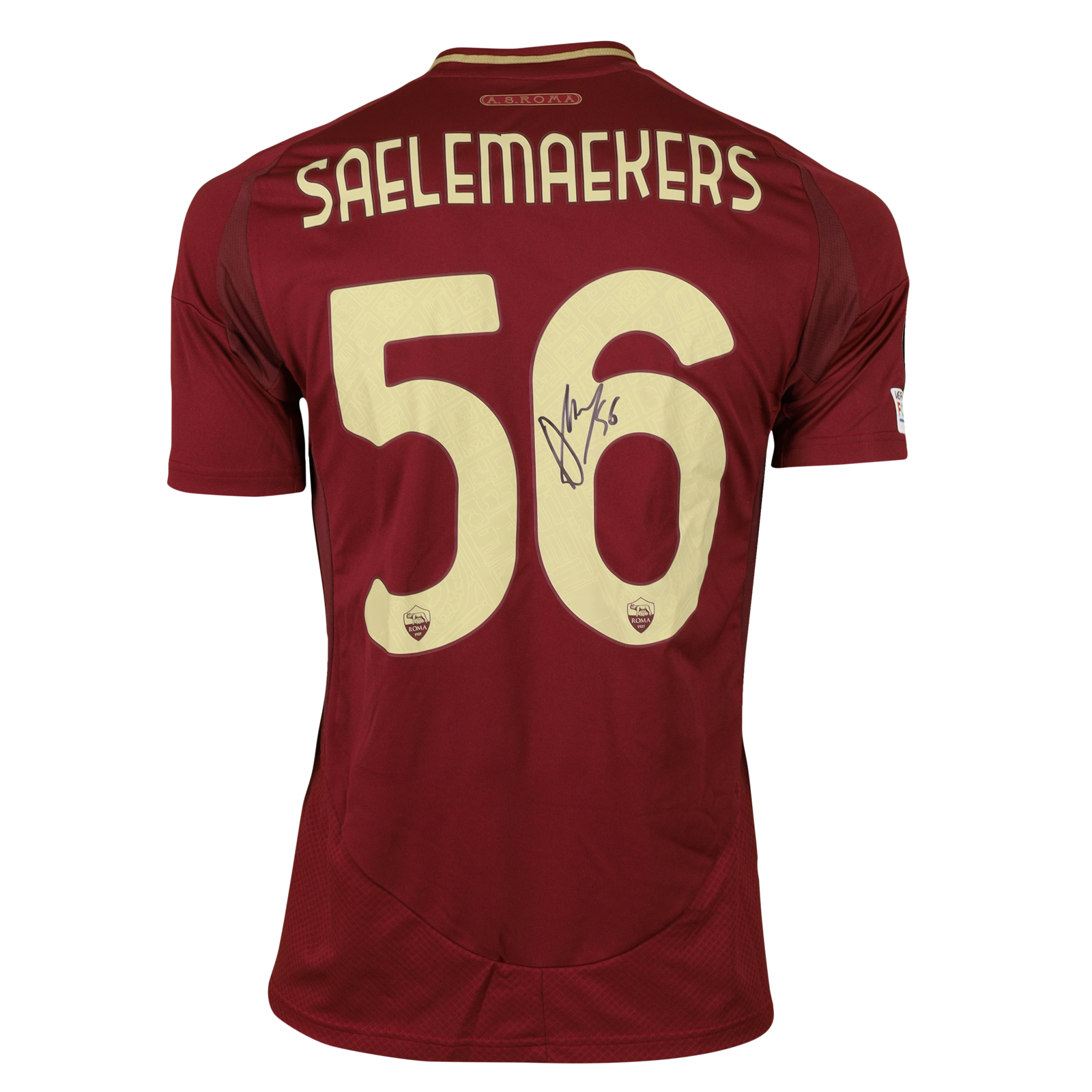 Alexis Saelemaekers AS Roma shirt