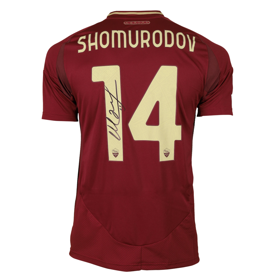 来自AS Roma的Eldor Shomurodov球衣