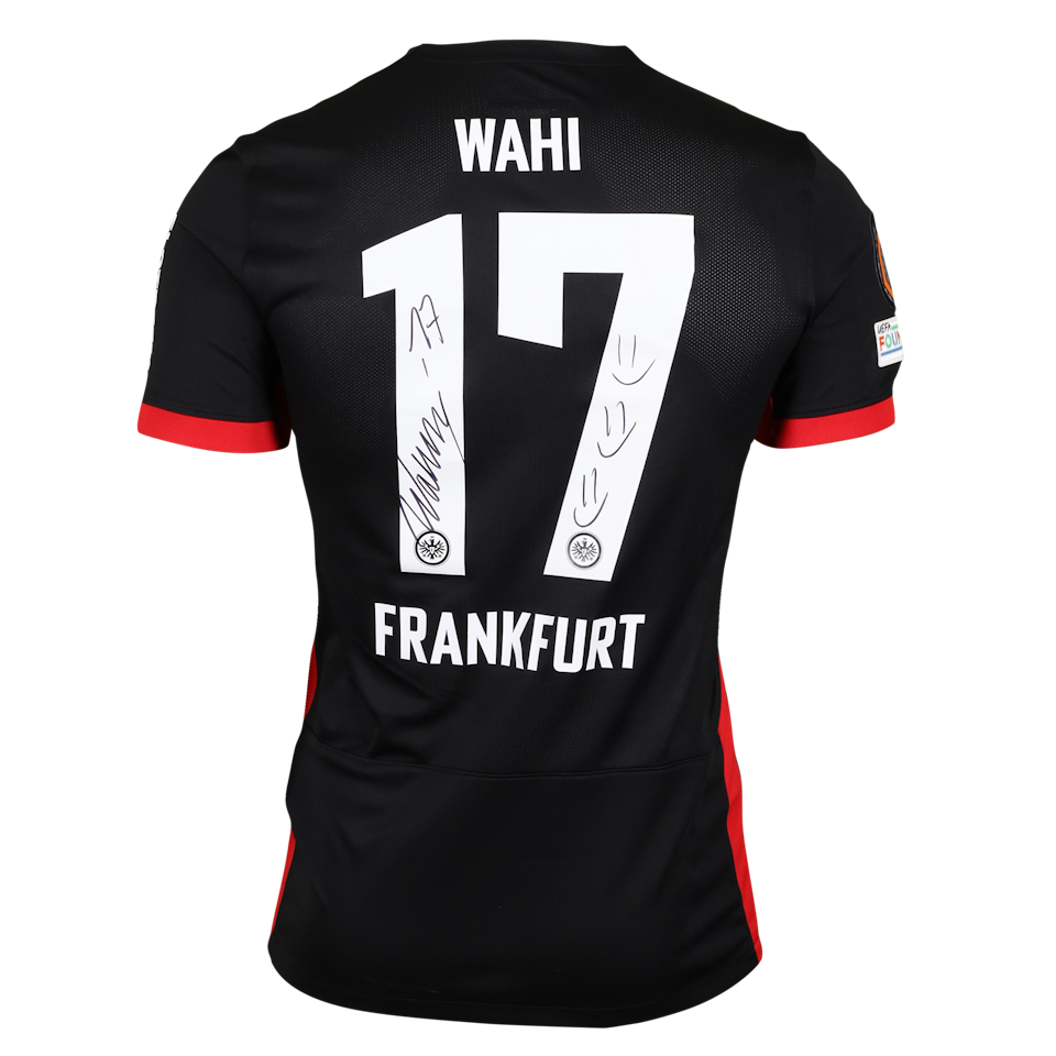 Elye Wahi Eintracht Frankfurt shirt