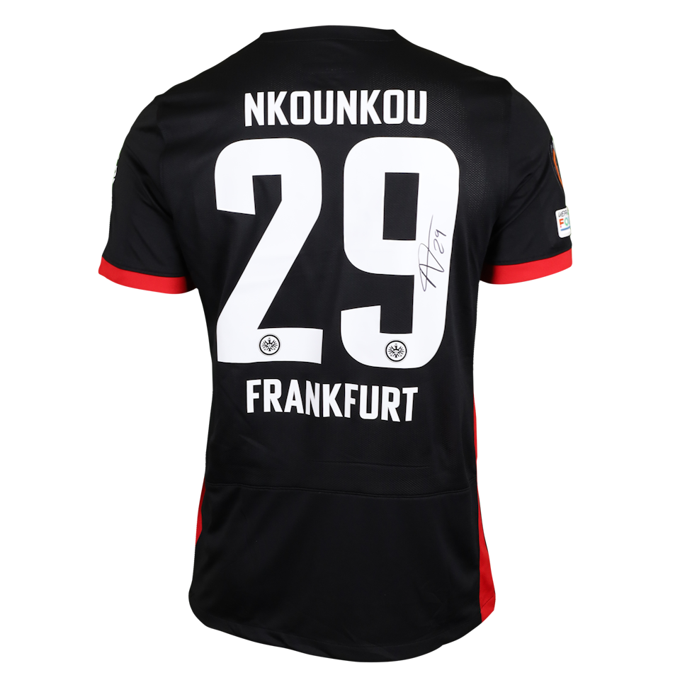 Camisola de Niels Nkounkou, Eintracht Frankfurt