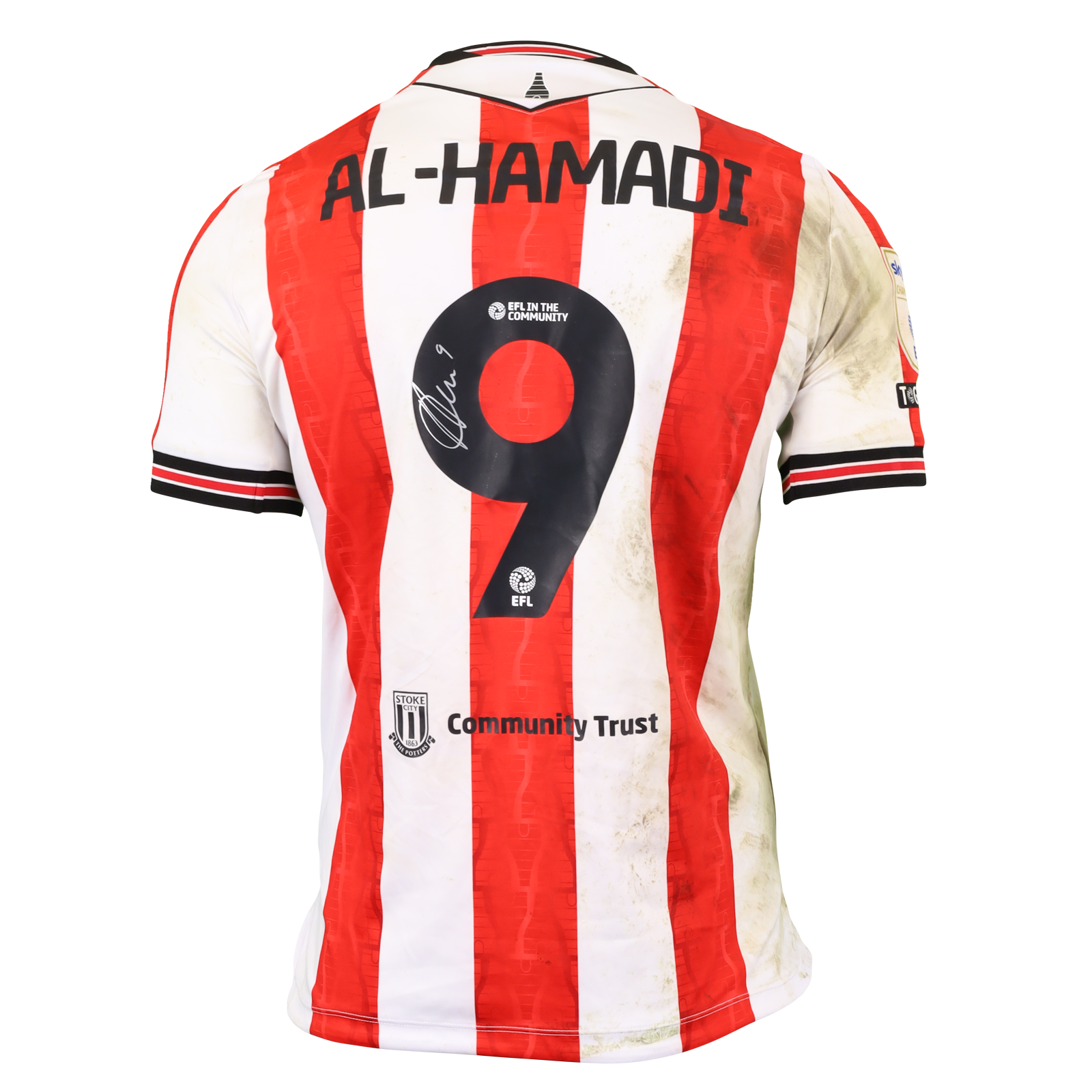 Ali Al-Hamadi Stoke City shirt