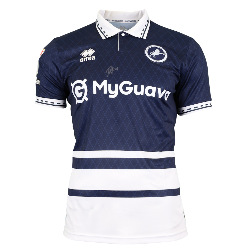 Raees Bangura-Williams Millwall shirt