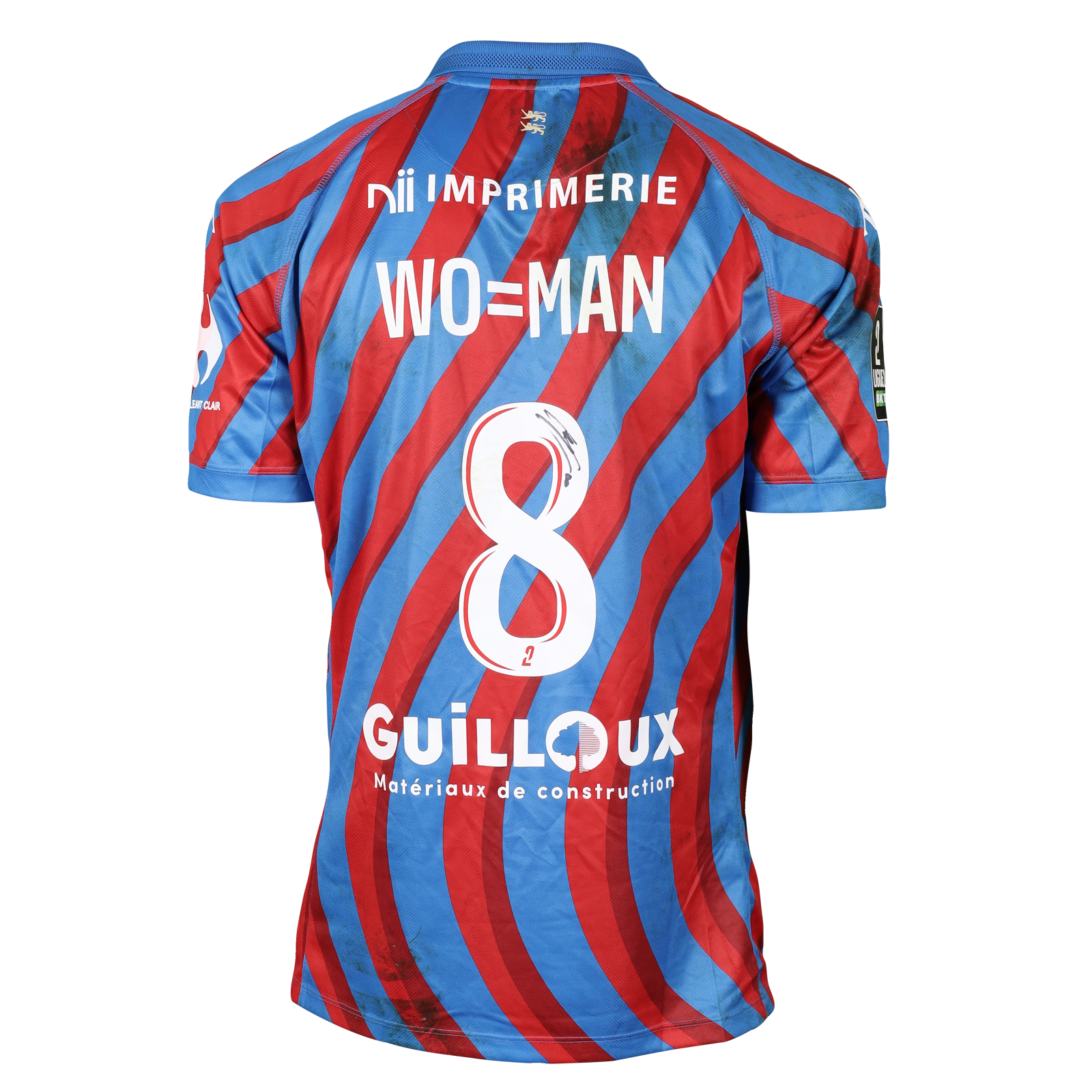 Mickaël Le Bihan Stade Malherbe Caen shirt