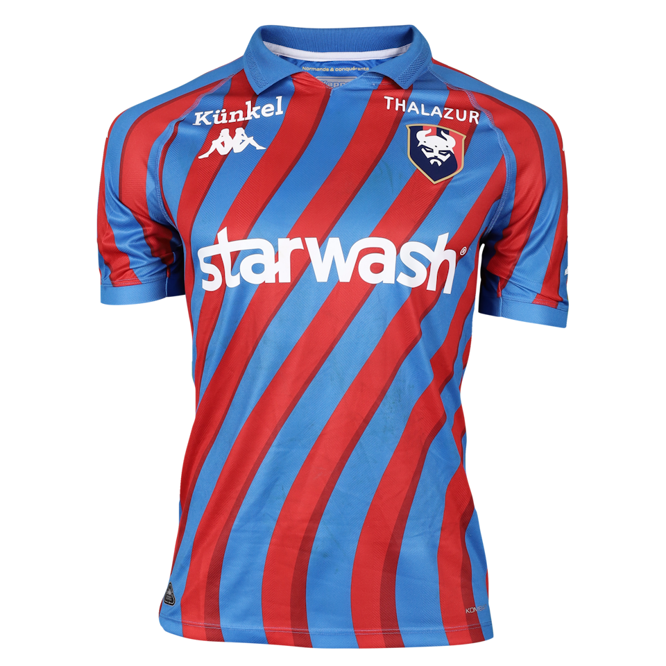 来自Stade Malherbe Caen的Jules Gaudin球衣