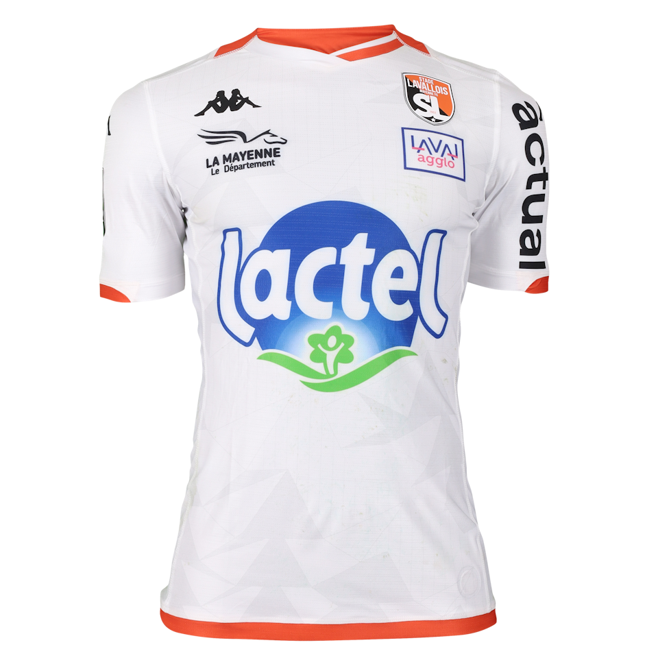 来自Stade Lavallois MFC的Kévin Lucien Zohi球衣