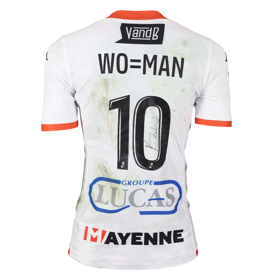 来自Stade Lavallois MFC的Kévin Lucien Zohi球衣