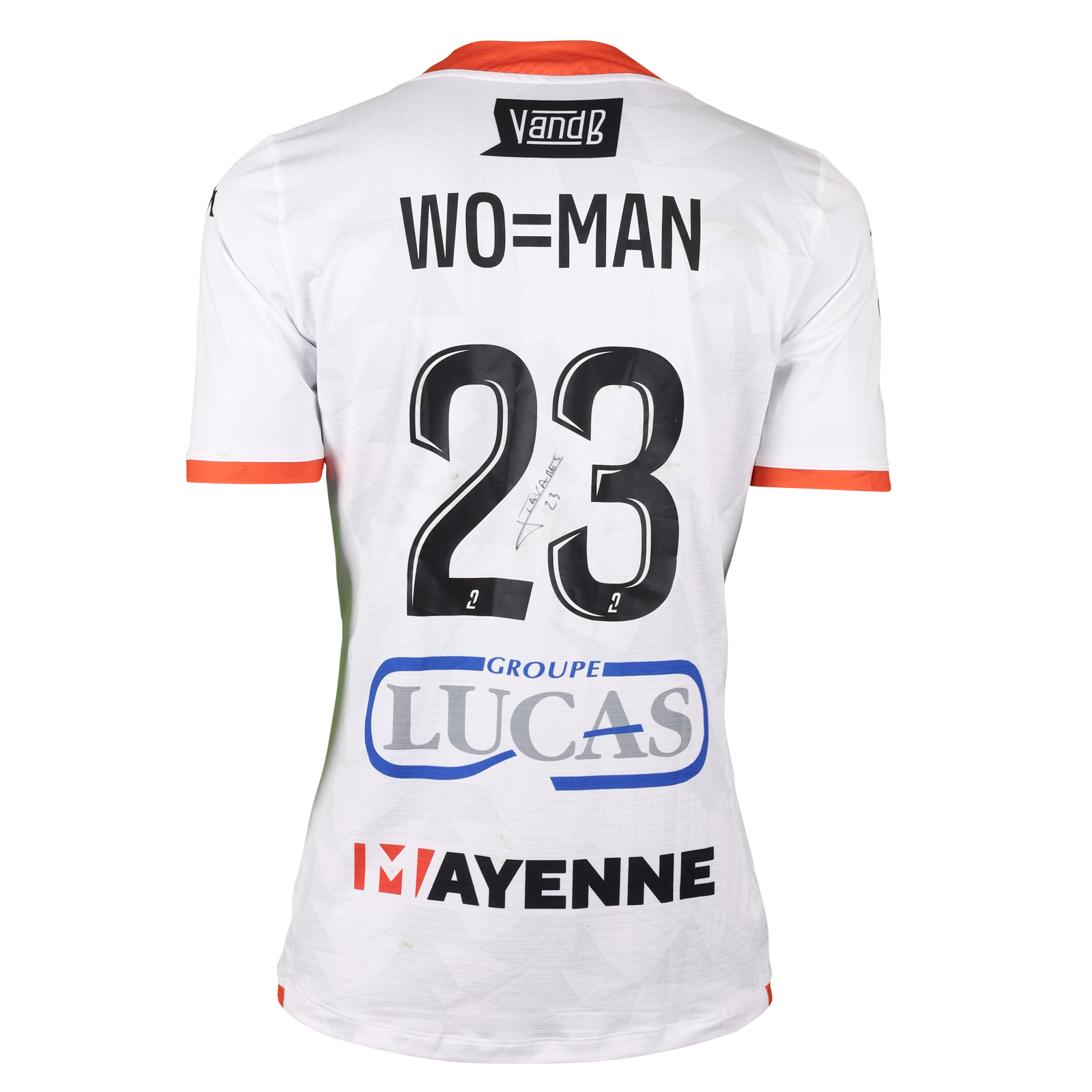 Yohan Tavares Stade Lavallois MFC shirt