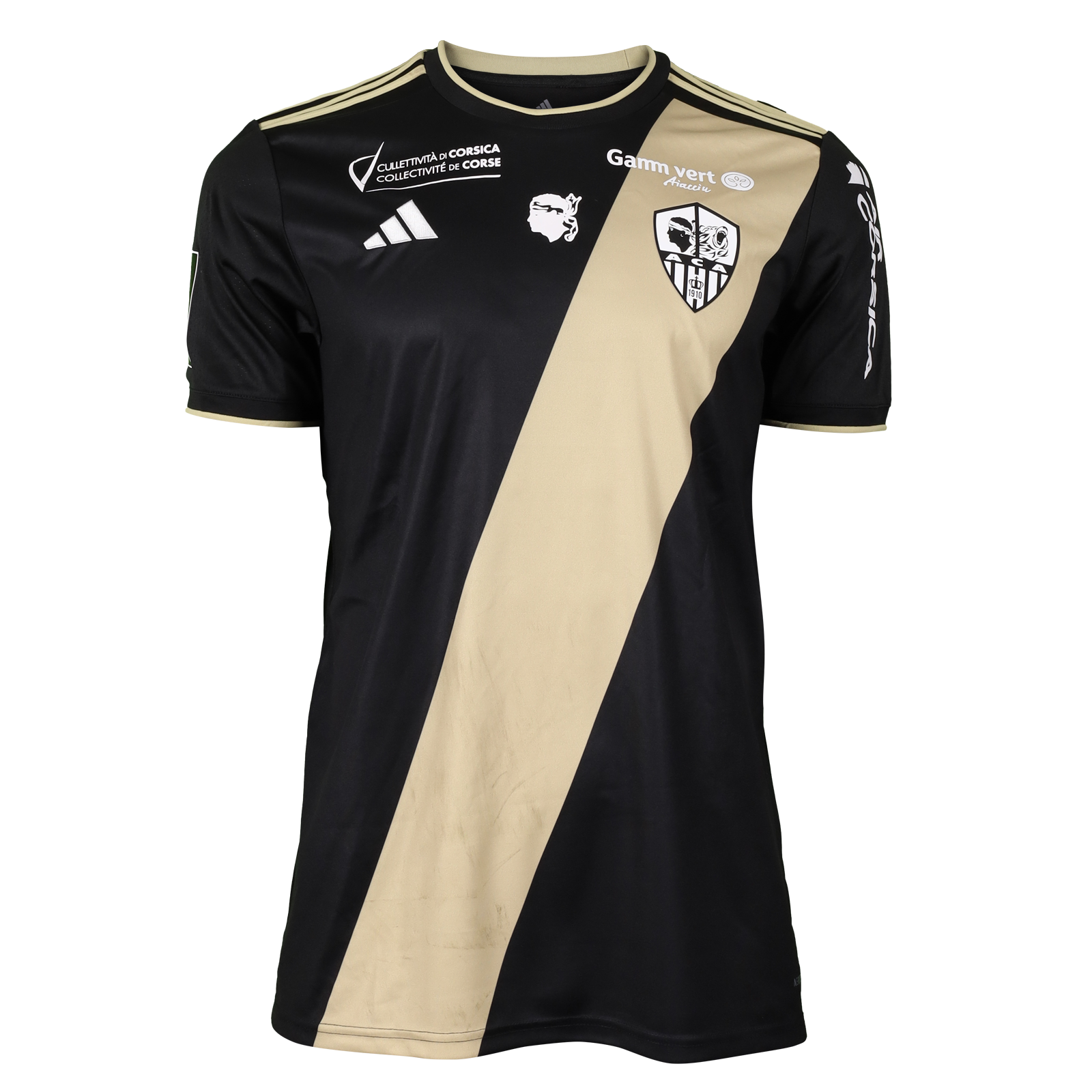 Official AC Ajaccio Soccer Game-Worn Jerseys Auctions - MatchWornShirt