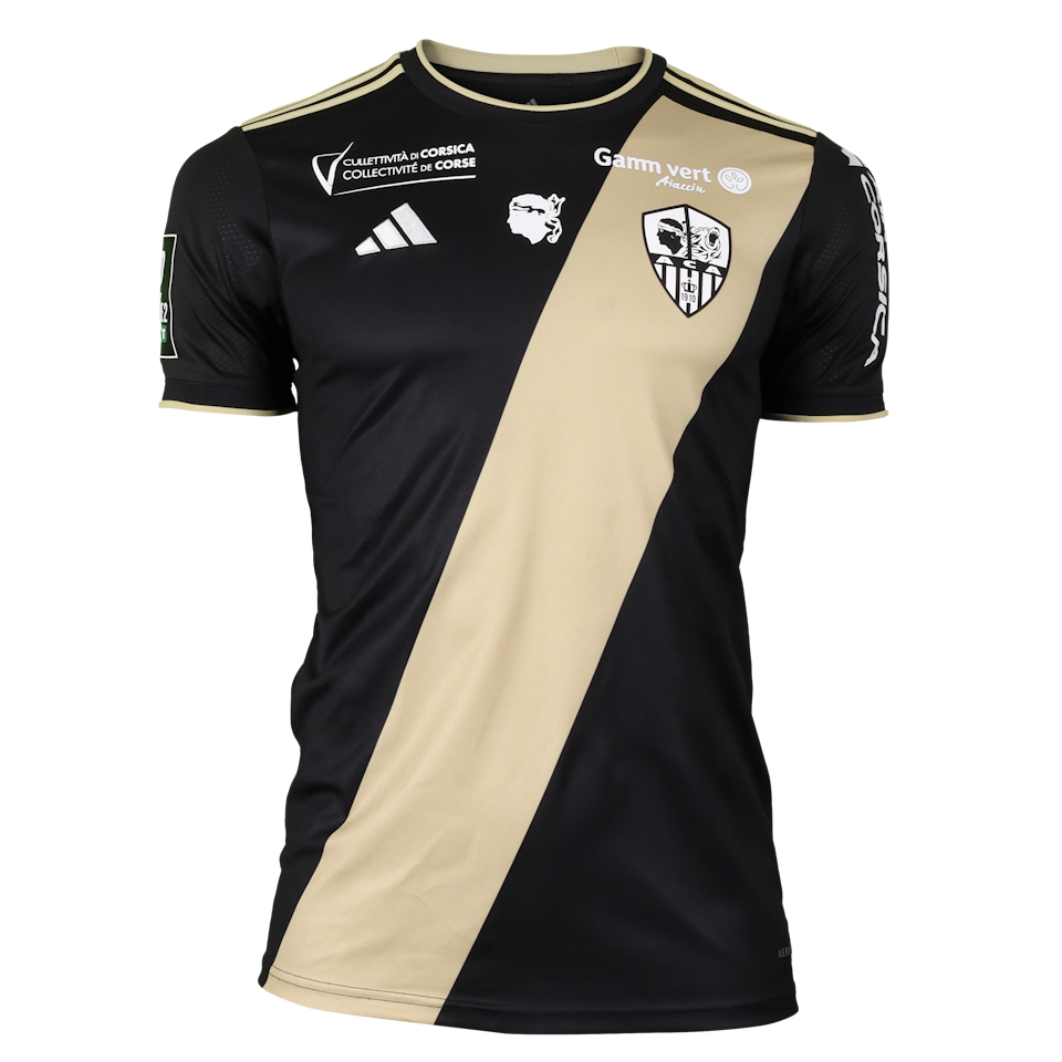 Tony Strata AC Ajaccio jersey